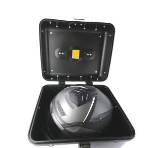 Top Case 35L for Simson Schikra Durable Motorcycle Topcase - Sleek Aluminum Design