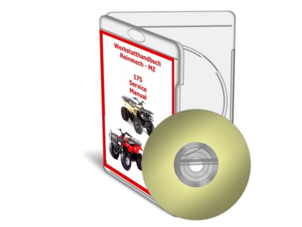Werkstatthandbuch Reinmech 175 Motothek MZ ATV 175 Bison Motortek ATU 175 CD