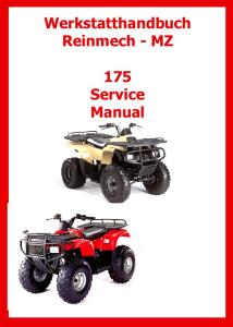 Werkstatthandbuch Reinmech 175 Motothek MZ ATV 175 Bison Motortek ATU 175 CD