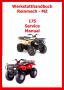 Werkstatthandbuch Reinmech 175 Motothek MZ ATV 175 Bison Motortek ATU 175 CD