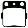 Bremsklötze Honda CR Kawasaki KX Yamaha YZ