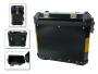 Aluminiumkoffer für BMW R1200 GS / Adventure bis Bj.2013 Edelstahlträger 38+38Liter schwarz