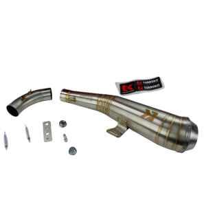 Auspuff für KTM Duke 125 ab 21 im GP Style