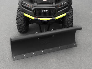 Snow plough for Masai Greystone 50 new with rubber scraper strip