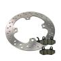 Disk front for Kreidler SM 125 Dice / SM / CR with brake pad