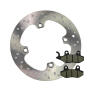 Disk front for Kreidler SM 125 Dice / SM / CR with brake pad