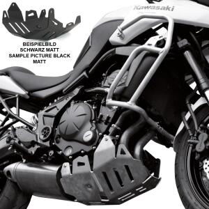 Motorschutz für Kawasaki KLE 650 Versys 07-14 schwarz matt