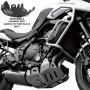 Motorschutz für Kawasaki KLE 650 Versys 07-14 schwarz matt