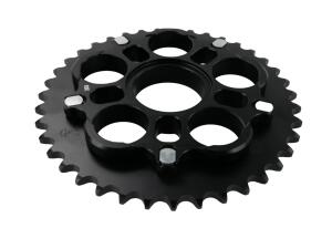 Sprocket set with sprocket adapter for Ducati Biposto/Monoposto/Multistrada/Strada/Senna/Hypermotard/Hyperstrada/Monster/Multistrada/Portedefolio/Streetfighter/Evo