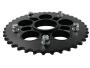 Sprocket set with sprocket adapter for Ducati Biposto/Monoposto/Multistrada/Strada/Senna/Hypermotard/Hyperstrada/Monster/Multistrada/Portedefolio/Streetfighter/Evo