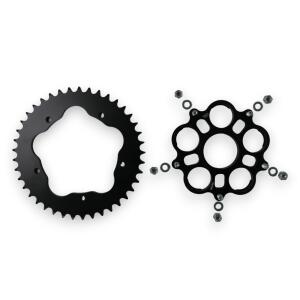 Kettenradset mit Kettenrad Z.41 Adapter für Ducati...