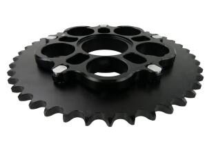 Sprocket set with sprocket T.42 adapter for Ducati Biposto/Monoposto/Multistrada/Strada/Senna/Hypermotard/Hyperstrada/Monster/Multistrada/Portedefolio/Streetfighter