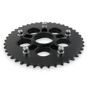 Sprocket set with sprocket T.42 adapter for Ducati Biposto/Monoposto/Multistrada/Strada/Senna/Hypermotard/Hyperstrada/Monster/Multistrada/Portedefolio/Streetfighter