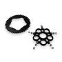 Sprocket set with sprocket T.42 adapter for Ducati Biposto/Monoposto/Multistrada/Strada/Senna/Hypermotard/Hyperstrada/Monster/Multistrada/Portedefolio/Streetfighter