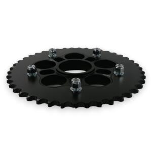 Kettenradset mit Kettenrad Z.43 Adapter für Ducati Biposto/Monoposto/Multistrada/Strada/Senna/Hypermotard/Hyperstrada/Monster/Multistrada/Portedefolio/Streetfighter