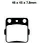 Bremsbeläge für ArcticCat/Honda/Husqvarna/Kawasaki/Suzuki/Yamaha/HM-Moto
