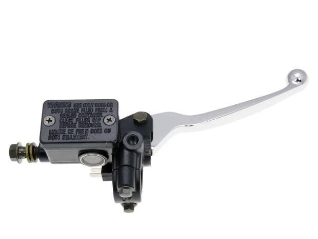 Hauptbremszylinder vorne komplett mit Hebel und Bremslichtschalter für Roller Moped Mofa