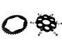 Kettenradset mit Kettenrad Z.38 Adapter für Ducati Biposto/Diavel/Monoposto/Multistrada/Strada/Monster/Panigale/Streetfighter