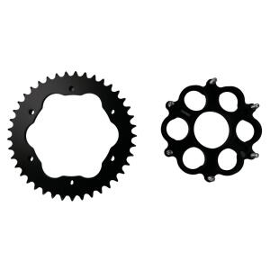 Kettenradset mit Kettenrad Z.41 Adapter für Ducati Biposto/Diavel/Monoposto/Strada/Monster/Panigale/Streetfighter