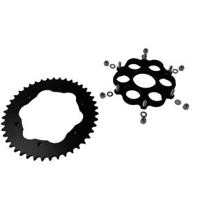 Kettenradset mit Kettenrad Z.43 Adapter für Ducati...