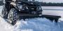Schneeschild für Suzuki LTZ 400 / Kawasaki KFX 400 / Arctic Cat DVX 400 Quad mit automatischer Seitenverstellung