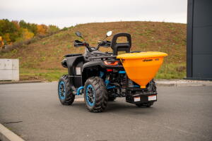 Salzstreuer Schleuderstreuer Funkbedienung Profi Streuer 100 KG ATV/UTV