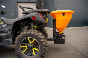 Salzstreuer Schleuderstreuer Funkbedienung Profi Streuer 100 KG ATV/UTV