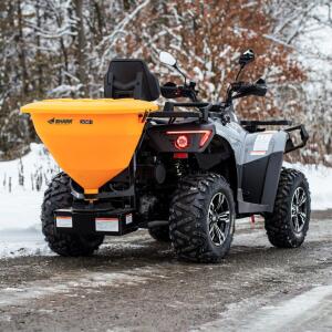 Salzstreuer Schleuderstreuer Shark Streuer 100 KG ATV/UTV