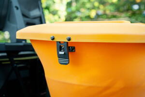 Salzstreuer Schleuderstreuer Shark Streuer 100 KG ATV/UTV