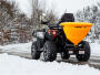 Salzstreuer Schleuderstreuer Funkbedienung Profi Streuer 100 KG ATV/UTV