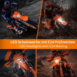 Headlight LED for KTM DUKE /R 690 year 12-19 13-17