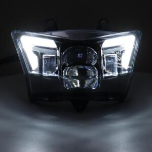 Headlight LED for Kawasaki KMX KLR KLX KLE ZZR KDX/SUZUKI RMZ DRZ Universal