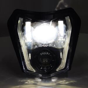 Scheinwerfer LED  für KTM EXC XCW SX SXF SMC-R 125 250 350 450 500 690 17-23