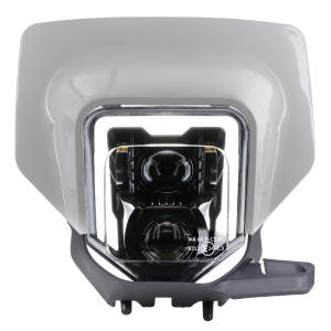 Scheinwerfer LED Lampenschirm Komplettset für Husqvarna FE/TE Bj.17-22