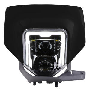 Scheinwerfer LED Lampenschirm Komplettset für Husqvarna FE/TE Bj.17-22