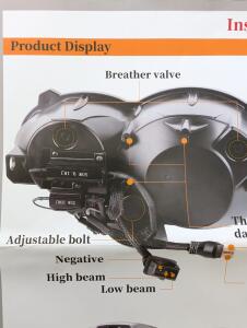 Headlight LED for BMW R 1200 GS year 04-12