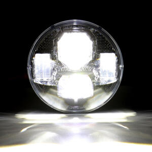 Scheinwerfer Hi/Lo Beam für Harley Davidson E24 E-Nummer 5,75 Zoll LED