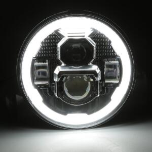 Scheinwerfer LED für Harley Davidson 7 Zoll Universal