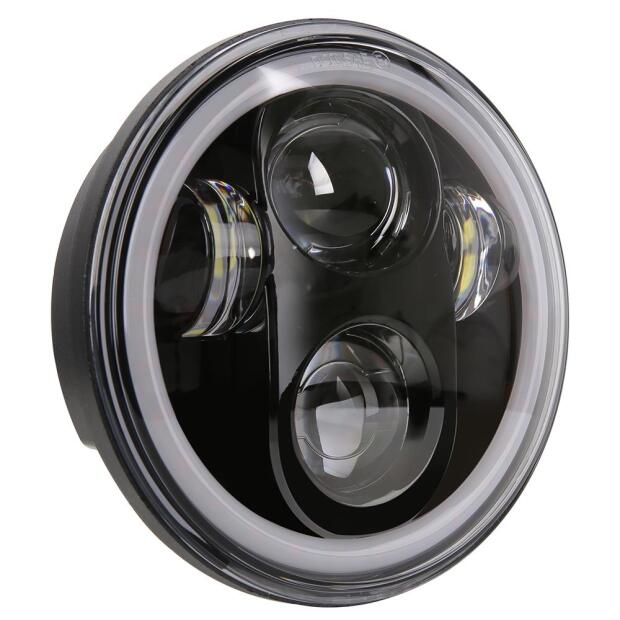 Scheinwerfer LED Halo Ring für Harley Sportster Dyna 5.75 zoll