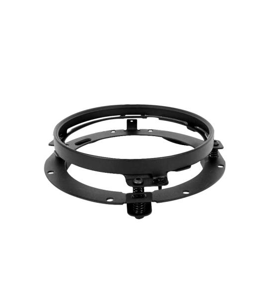 Montagering Scheinwerfer LED 7 Zoll für Harley Davidson Schwarz