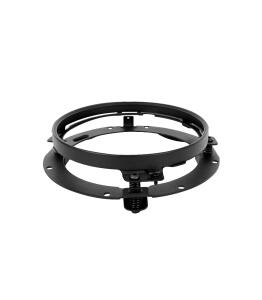 Headlight retaining set for 7 inch headlights black