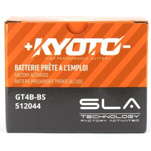 Battery Maintenance-Free YT4B-BS AGM Battery for Yamaha & Suzuki – Pre-Charged & Compact