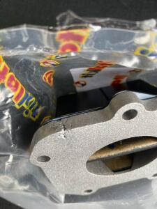 Intake manifold with VForce carbon valve Aprilia RS/SX 125 Rotax 122/123 second choice