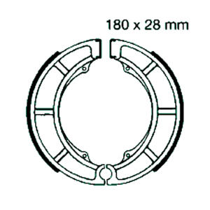 Bremsbacken für Suzuki GT / GS 250/380/400/550