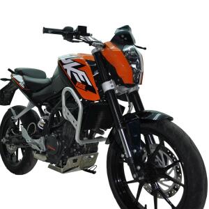 Motorschutz für KTM 125 Duke Bj. 2011-2016 silber