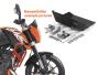 Motorschutz für KTM 125 Duke Bj. 2011-2016 silber