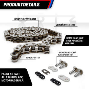 Chain X-Ring reinforced for Kawasaki 650 Z ABS 2017-2022