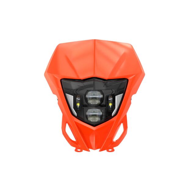 Scheinwerfer LED für Yamaha WRF 450 / 250 orange Komplettset