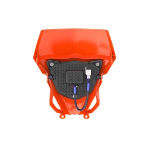 Scheinwerfer LED für Yamaha WRF 450 / 250 orange Komplettset
