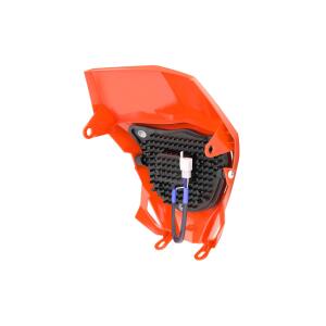Scheinwerfer LED für Yamaha WRF 450 / 250 orange Komplettset